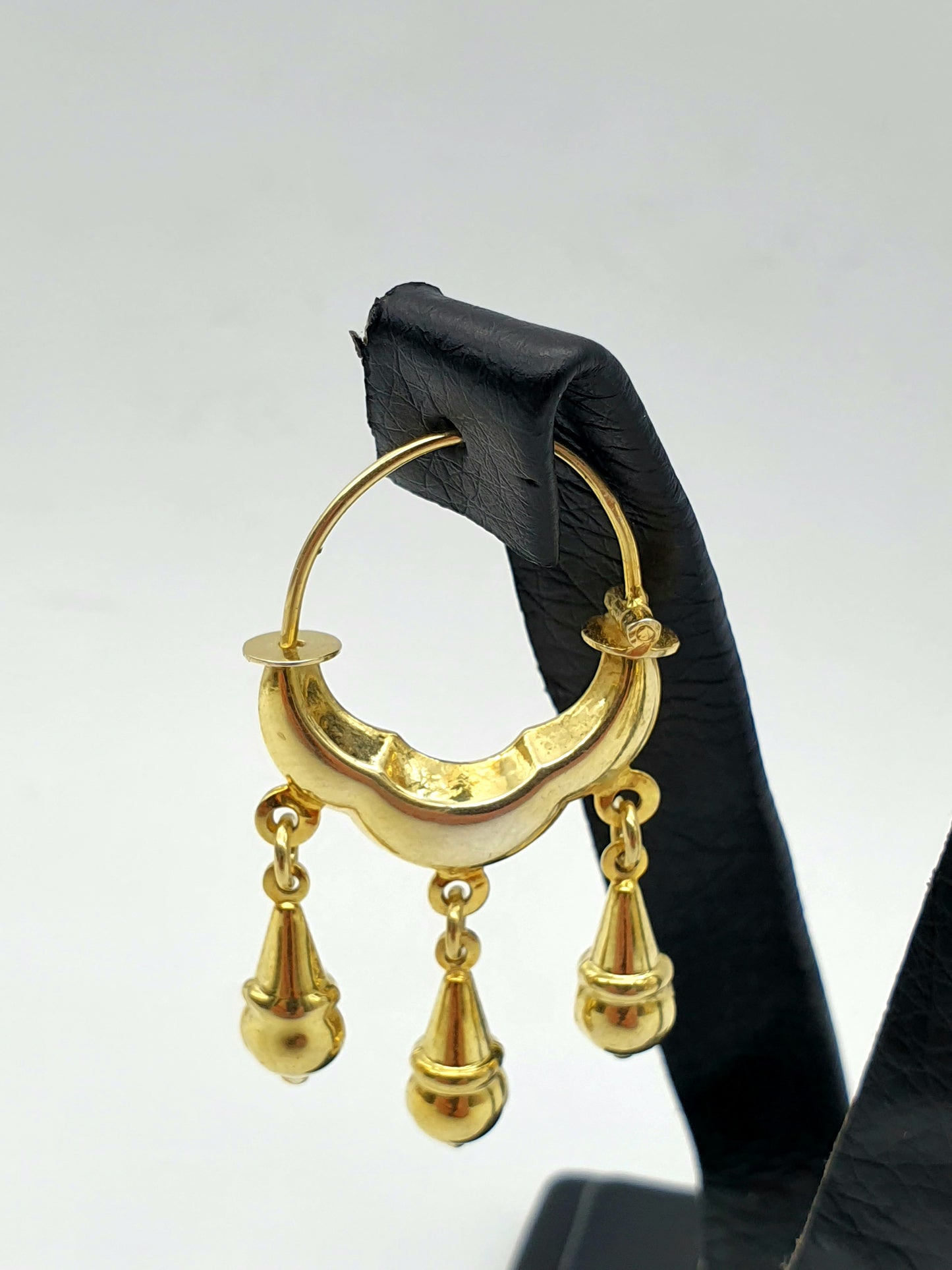 Traditional Croatian earrings silver 925 gilt